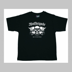 Wolfbrigade  - Prey To The World  Society čierne detské tričko 100%bavlna Fruit of The Loom